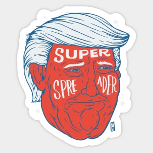 Super Spreader Sticker